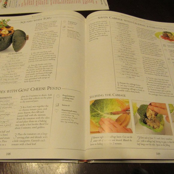 🫛🫑🥕 Incredible Vintage "Ultimate Vegetarian Cookbook" - HC - Picture 13 of 15